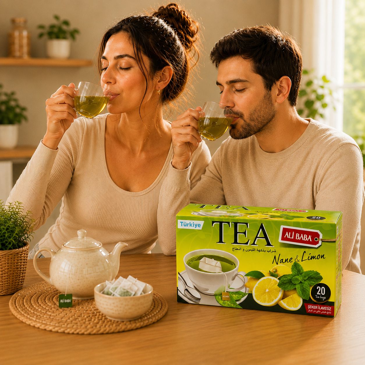 Té Turco Tizanas Ali Baba x 20 Bolsitas - BOUTIQUEDELAINDIA