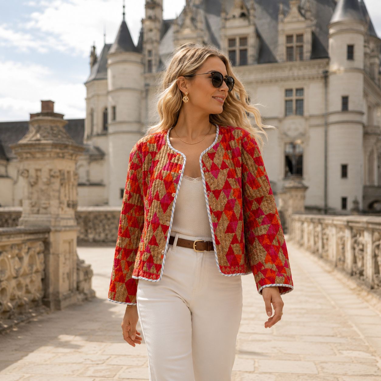 Chaqueta Corta Mahira - BOUTIQUEDELAINDIA