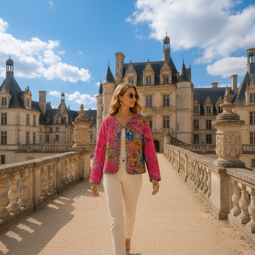 Chaqueta Corta Nayra - BOUTIQUEDELAINDIA