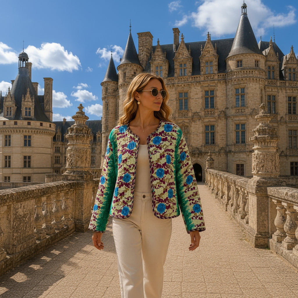 Chaqueta Corta Ruhi - BOUTIQUEDELAINDIA