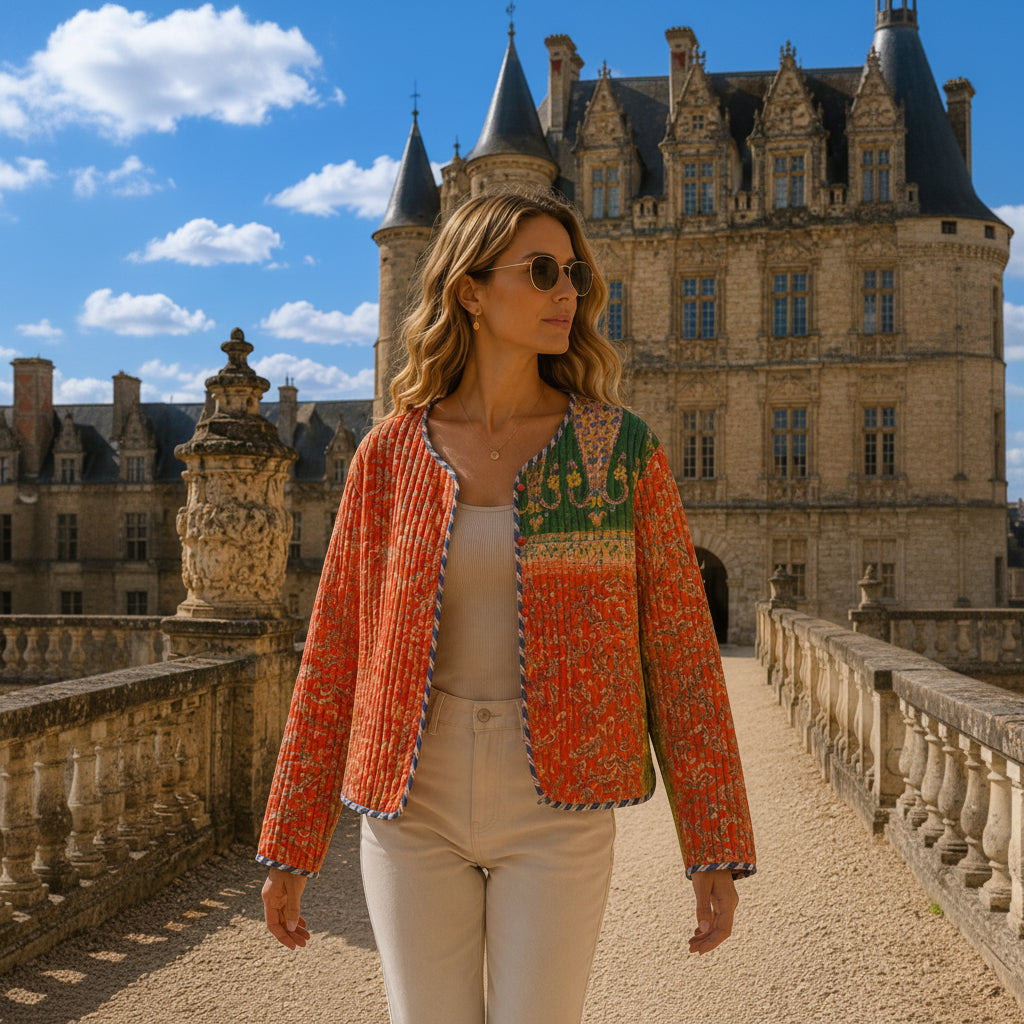 Chaqueta Corta Rhea - BOUTIQUEDELAINDIA
