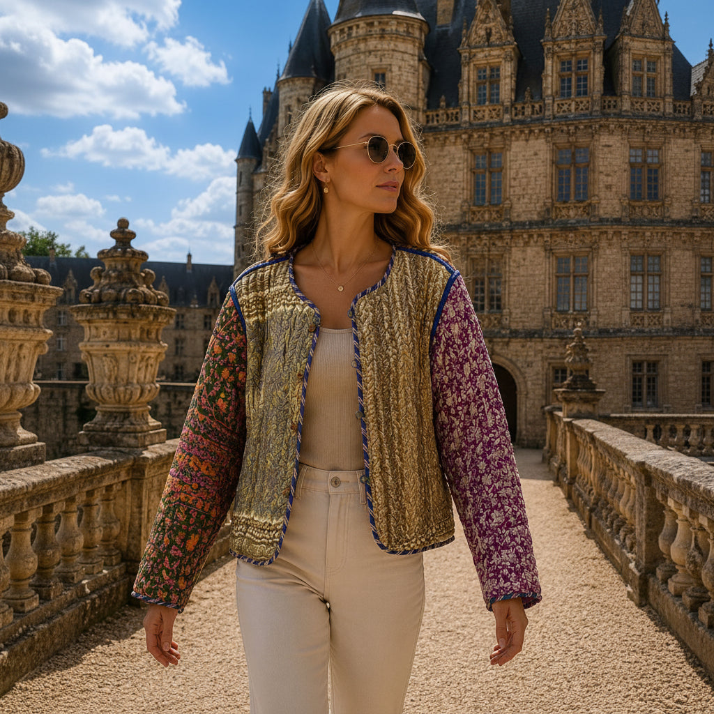 Chaqueta Corta Shanaya - BOUTIQUEDELAINDIA