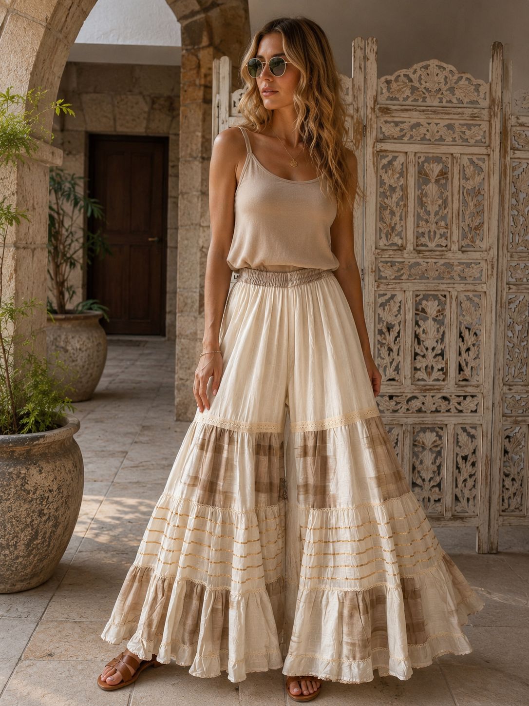 Pantalón Liyu Ganga TRO-15 - BOUTIQUEDELAINDIA