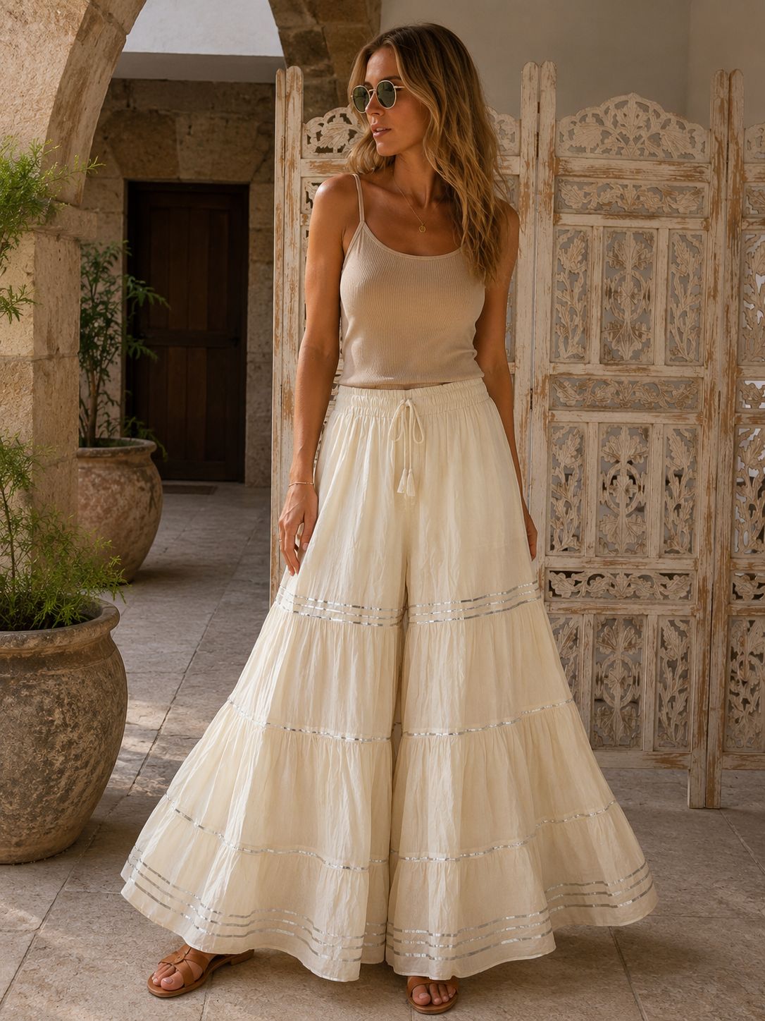 Pantalón Liyu TRO-15 - BOUTIQUEDELAINDIA