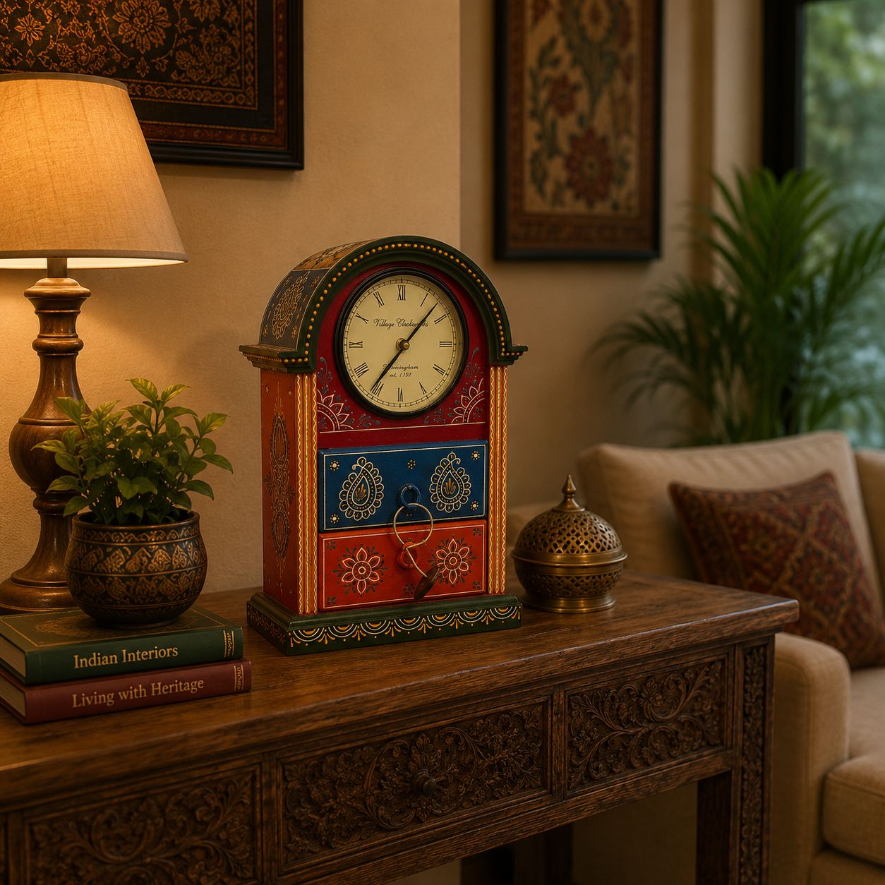 Reloj de Mesa Ruhi - BOUTIQUEDELAINDIA