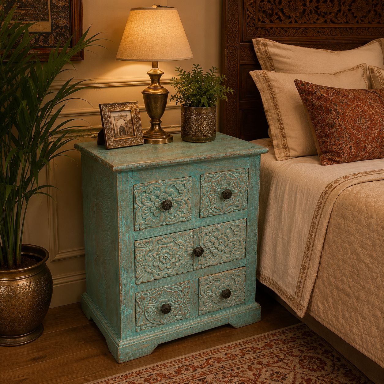 Mesa de Noche Oasis Celeste