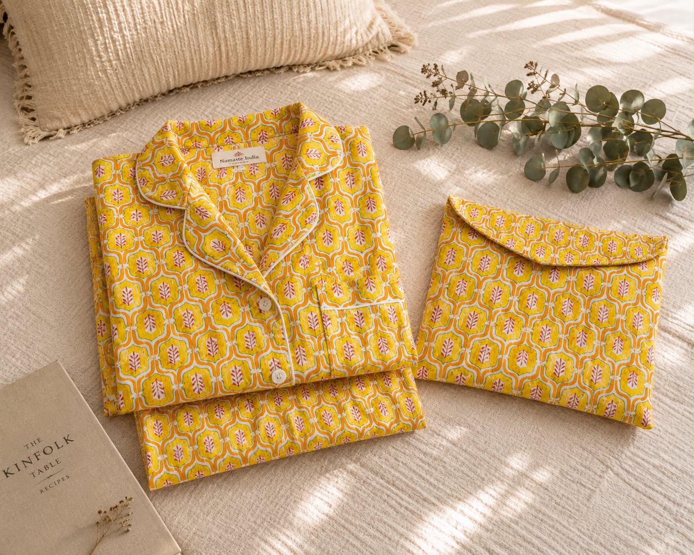 Pijama Block Print Sol de Jaipur