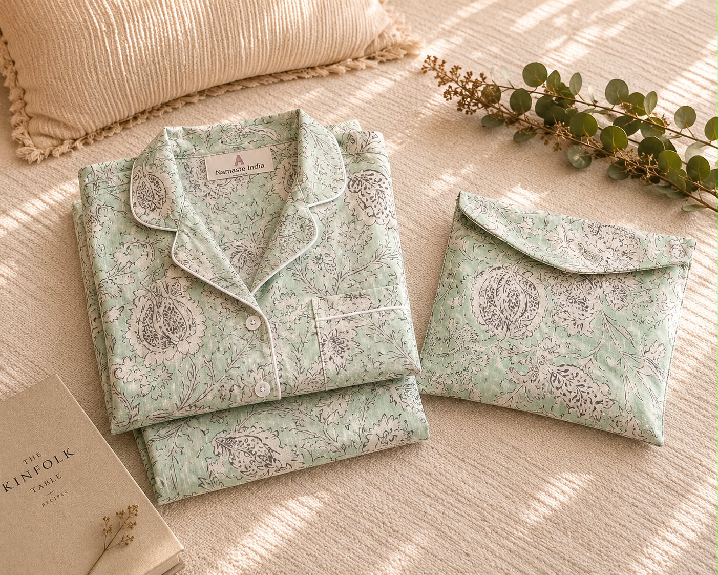 Pijama Block Print Brisa Costera