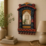 Marco para Espejo Decorativo Jharokha Pushpa - BOUTIQUEDELAINDIAENCOLOMBIA