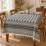 Manta Decorativa Samira 100% Algodón Artesanal - BOUTIQUEDELAINDIA