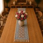 Camino de Mesa Nilgiri Flores Eternas - BOUTIQUEDELAINDIA