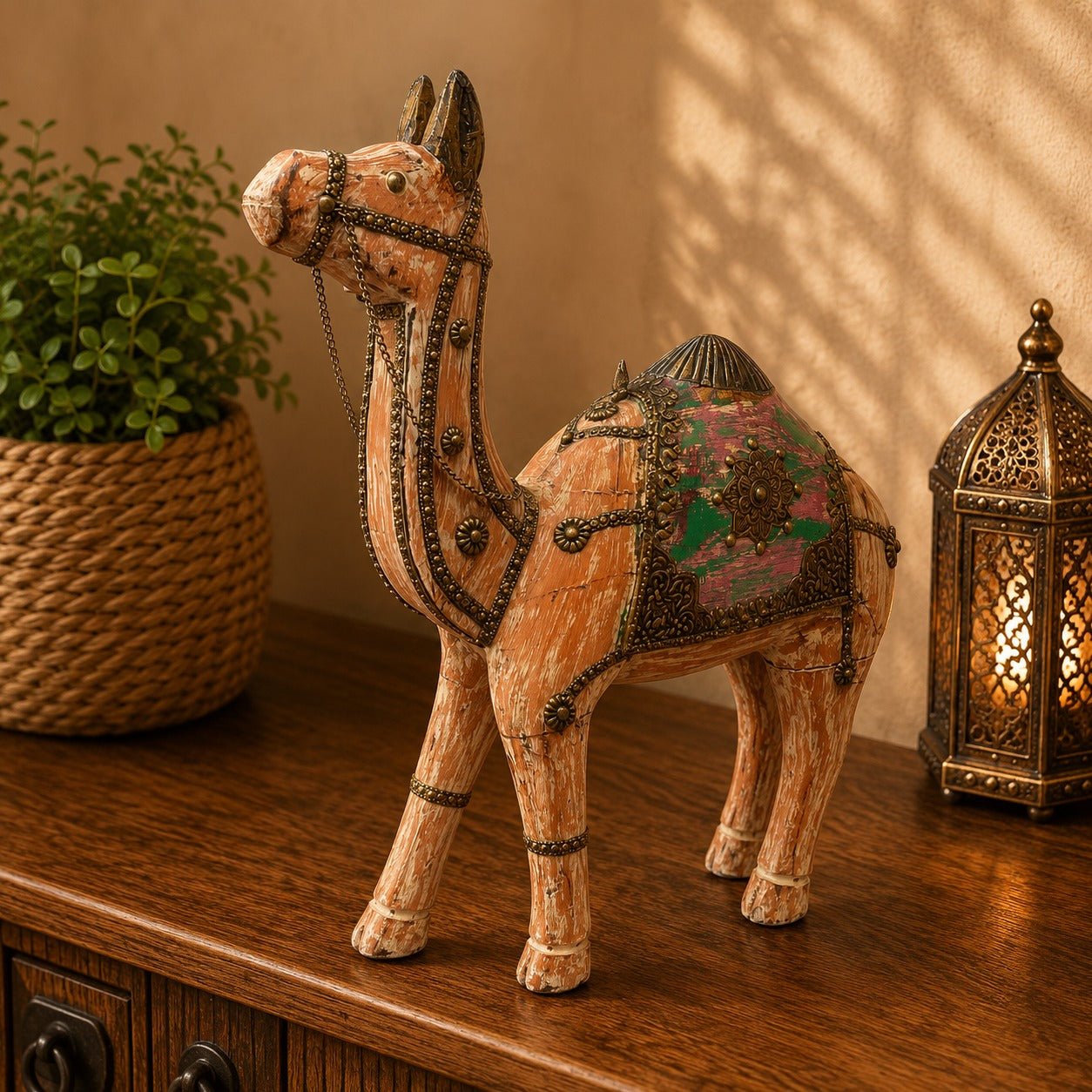 Camello Decorativo Caravana Real de Pushkar - BOUTIQUEDELAINDIA