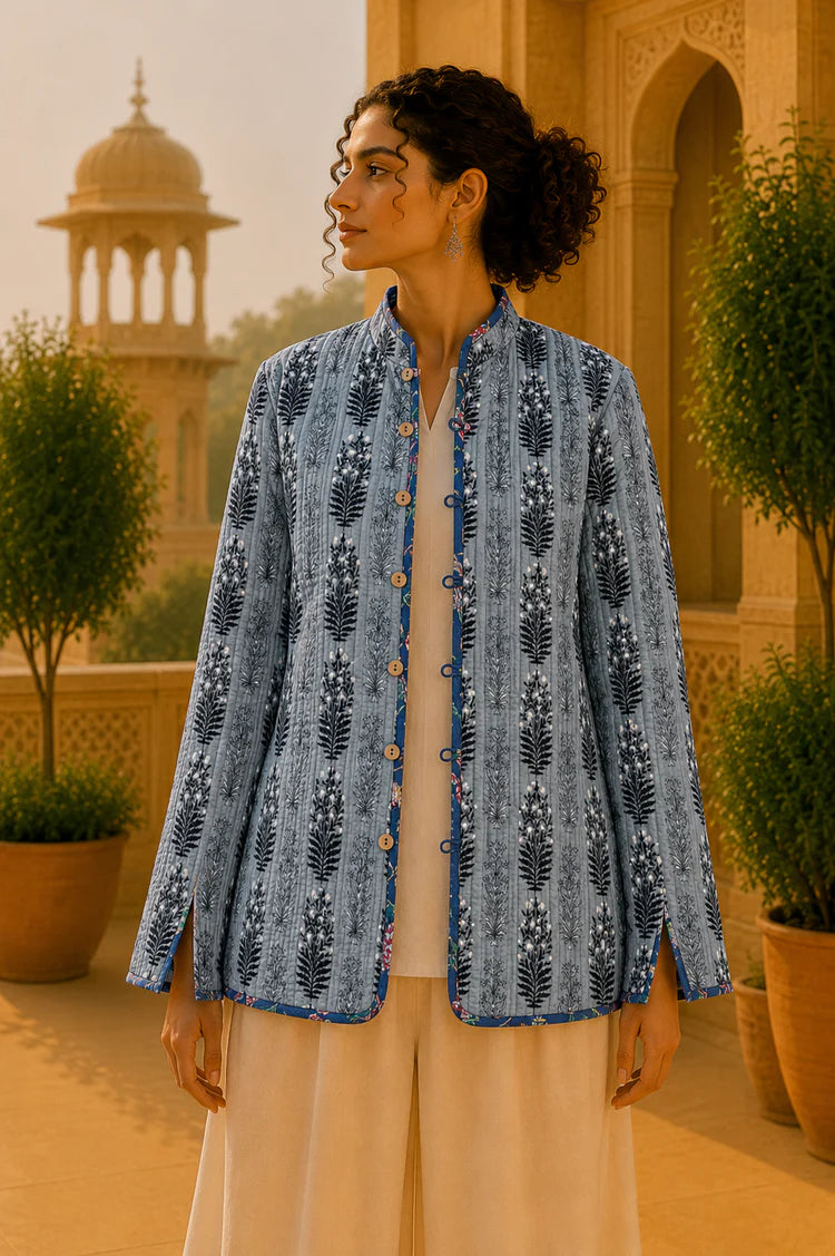 Chaqueta Doble Faz Paraíso Nocturno
