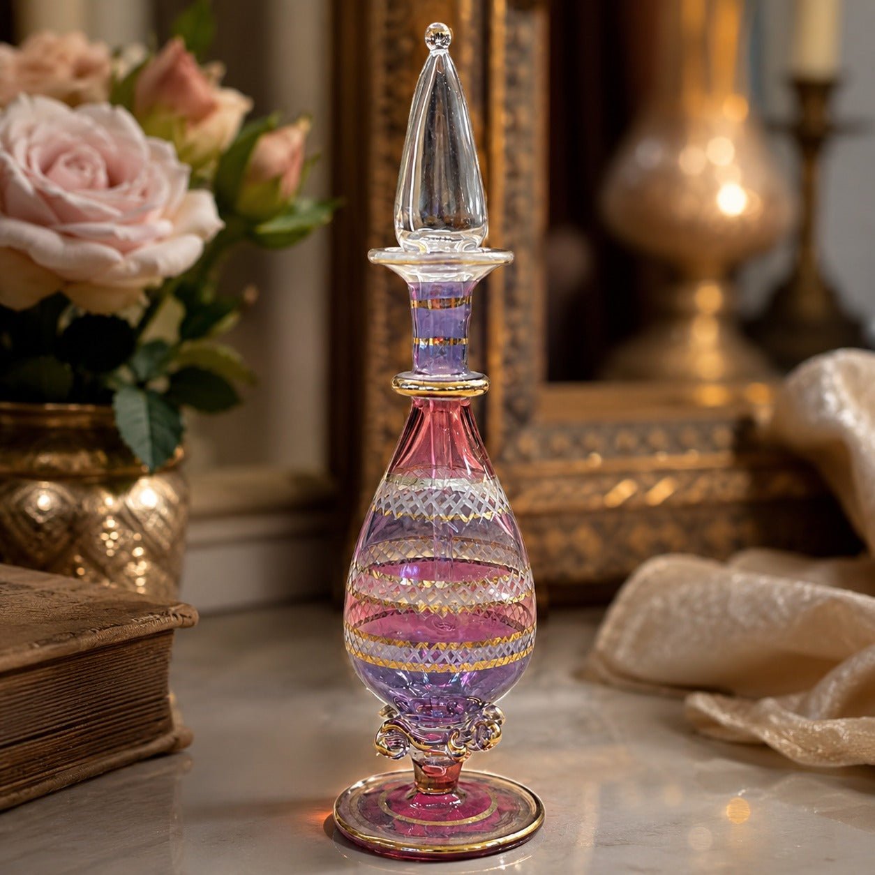 Perfumero Artesanal Meera Crystal Essence - BOUTIQUEDELAINDIA