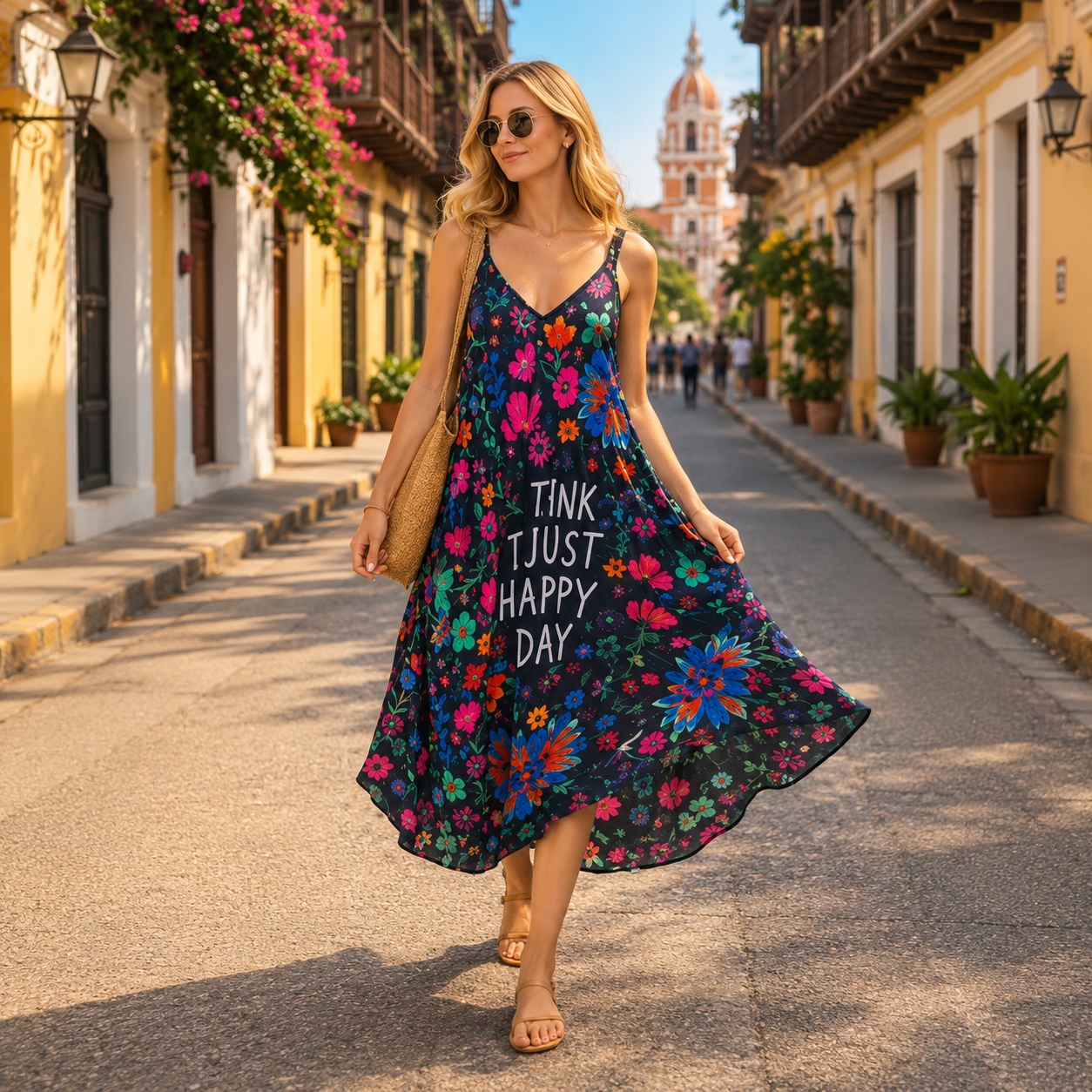 Vestido Tela Liviana DR-6-1 Azul Medianoche 