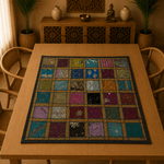 Camino de Mesa Fragmentos Reales - BOUTIQUEDELAINDIA