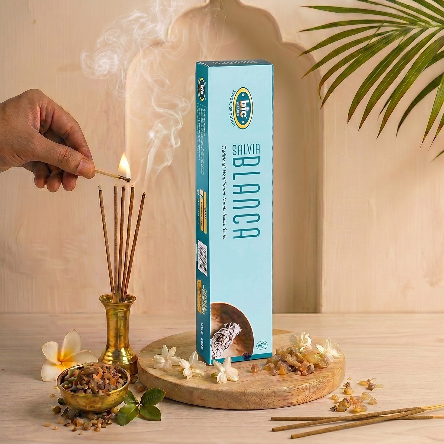 Incienso Bic Masala Salvia Blanca PPM4.9K