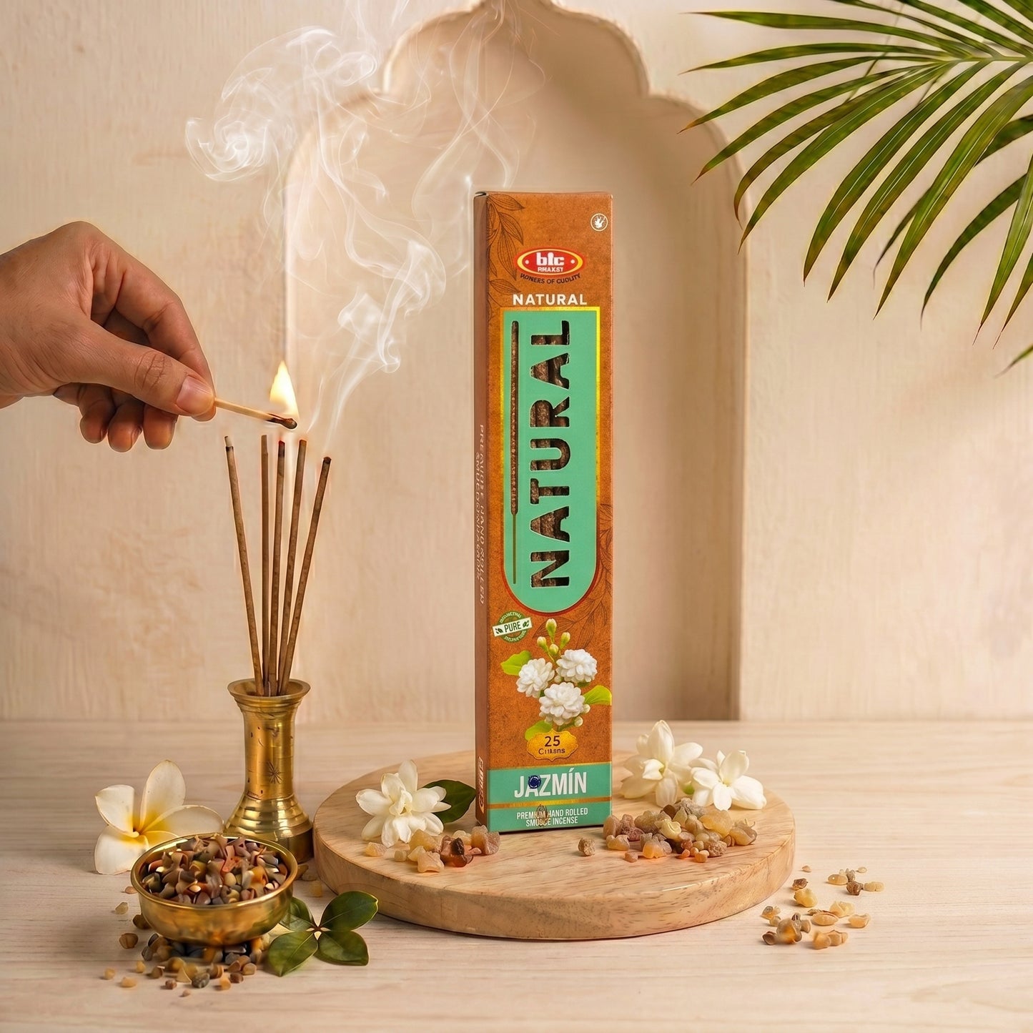 Incienso Bic Natural Jazmin PPM5.4K