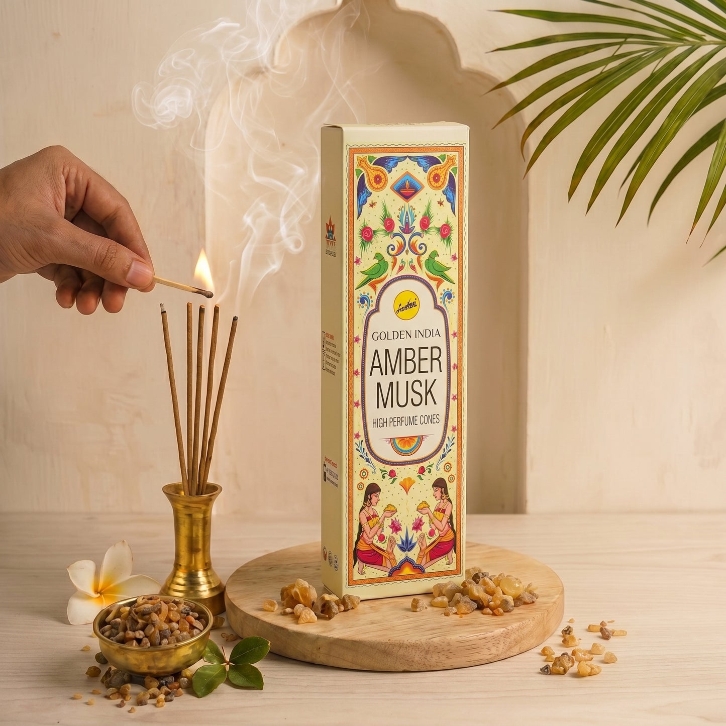 Incienso Indian Heritage Amber Musk PPM5.4K