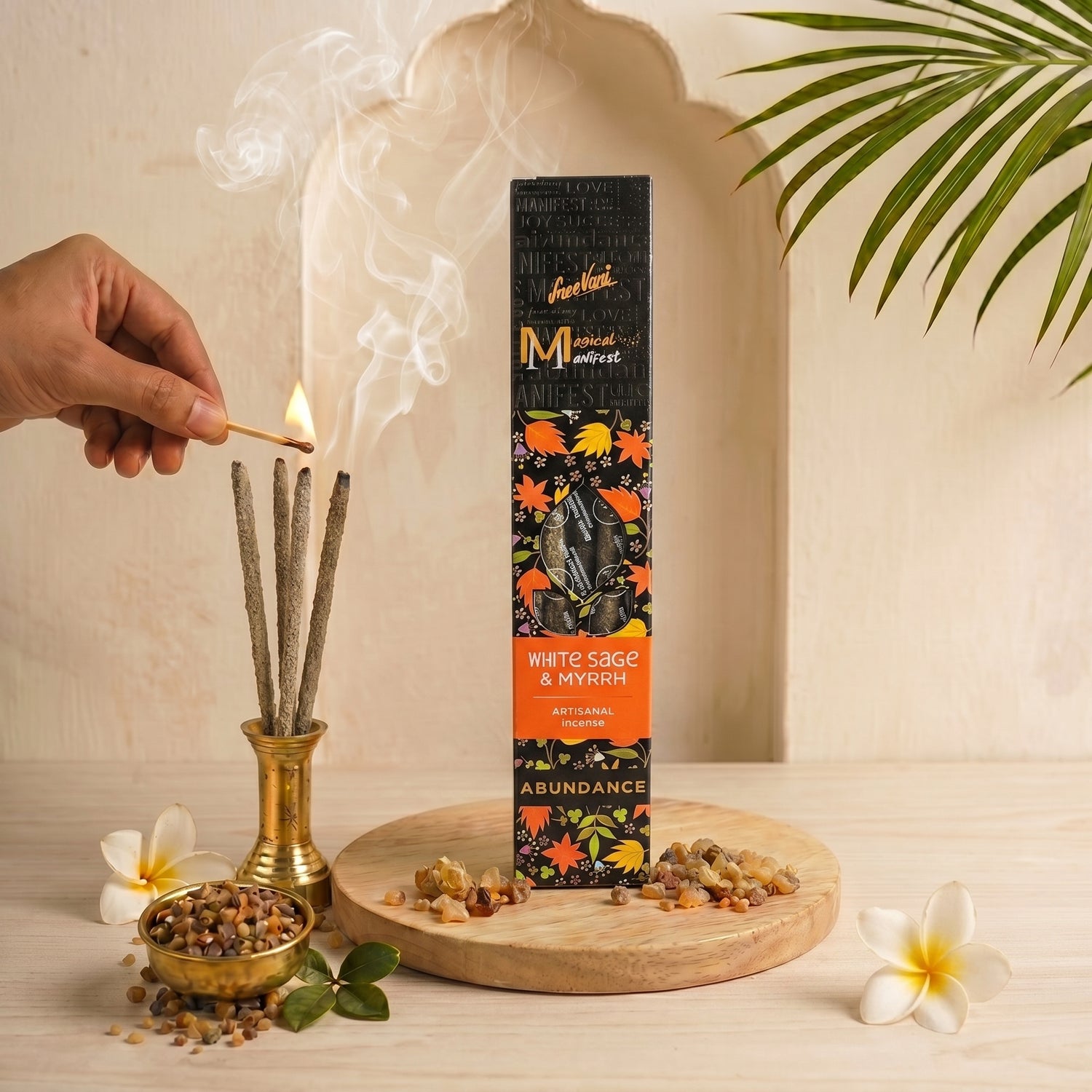 Incienso Manifest Natural Salvia Blanca & Mirra PPM2.4K