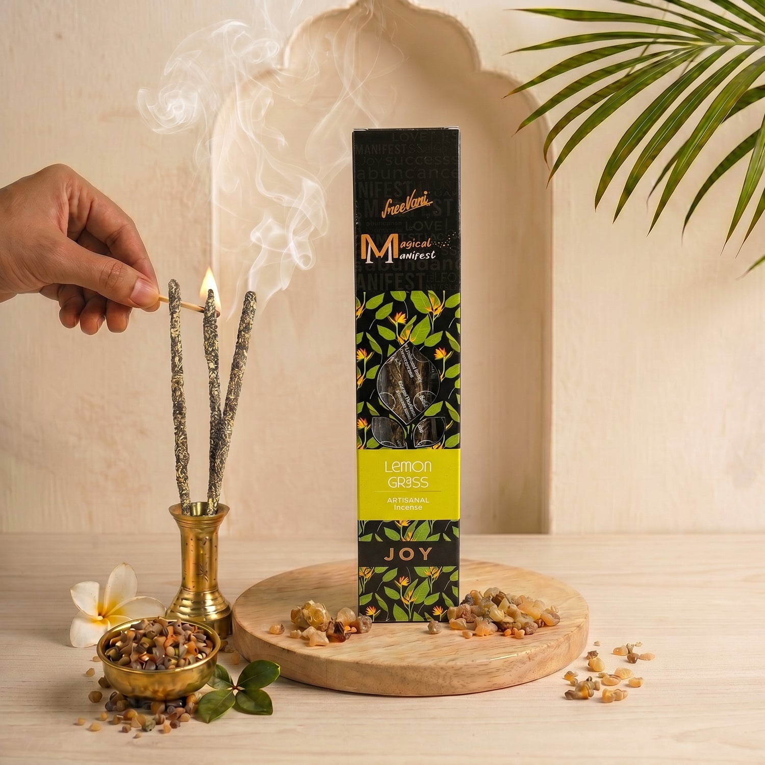 Incienso Manifest Natural Hierba Limon PPM5.4K