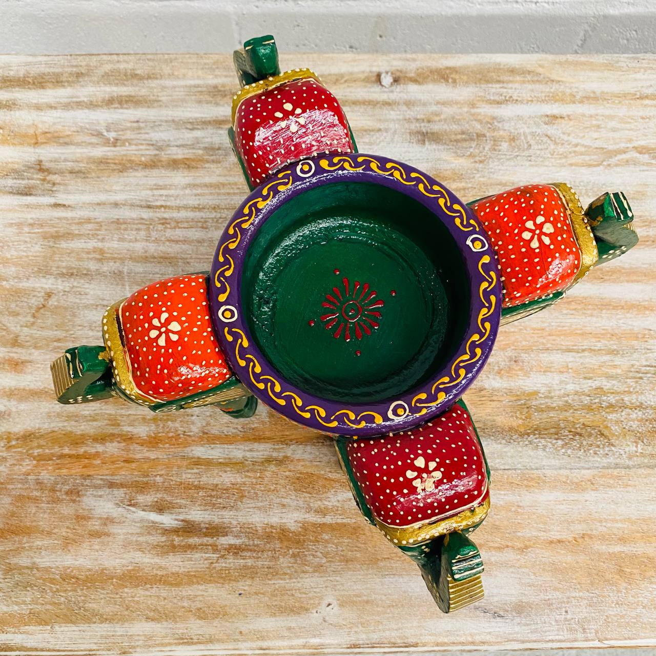 Frutero "Elegancia de Elefantes" - Decoración y Almacenamiento en un Diseño Único