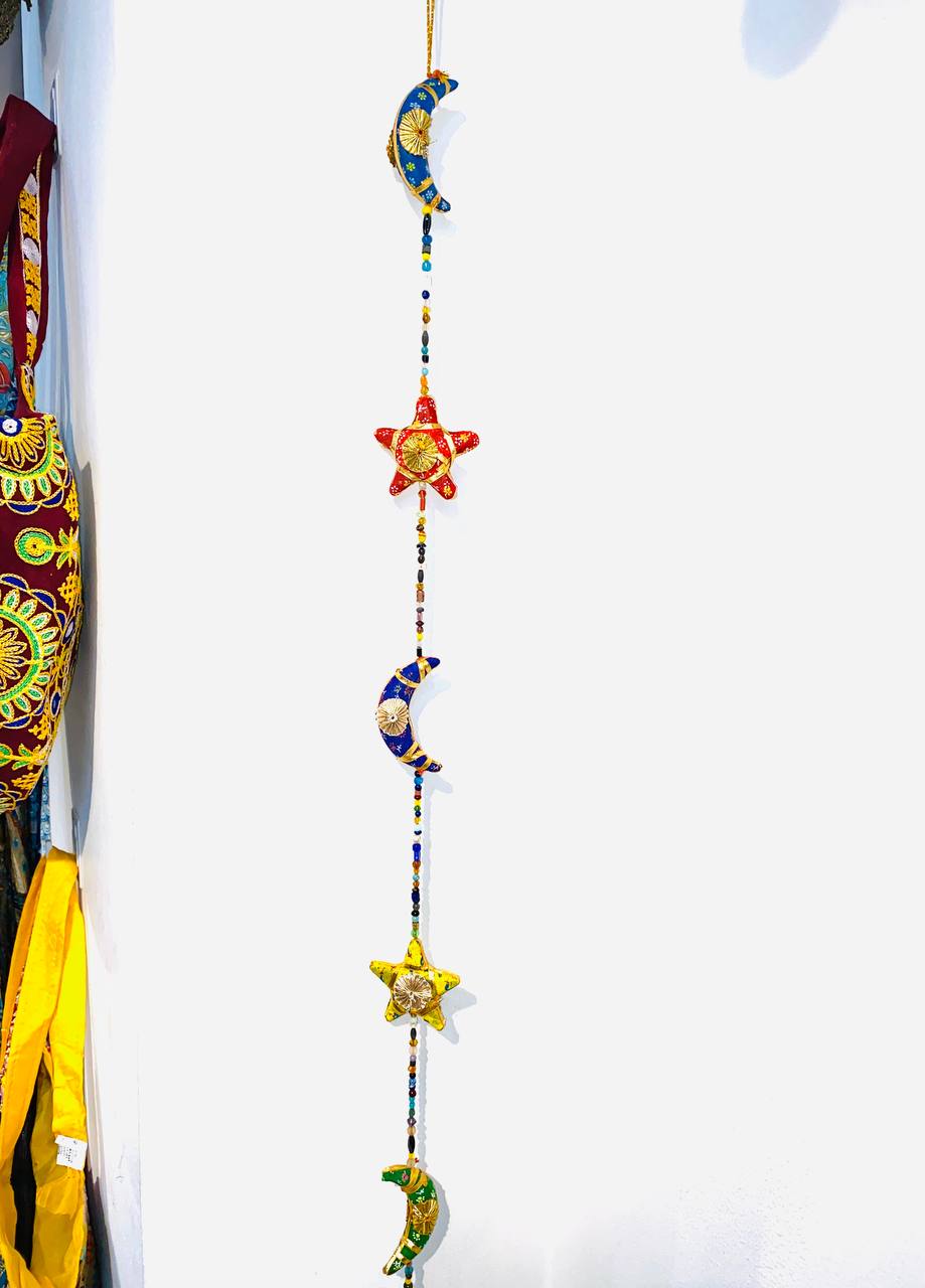 Colgante de Lunas y Estrellas