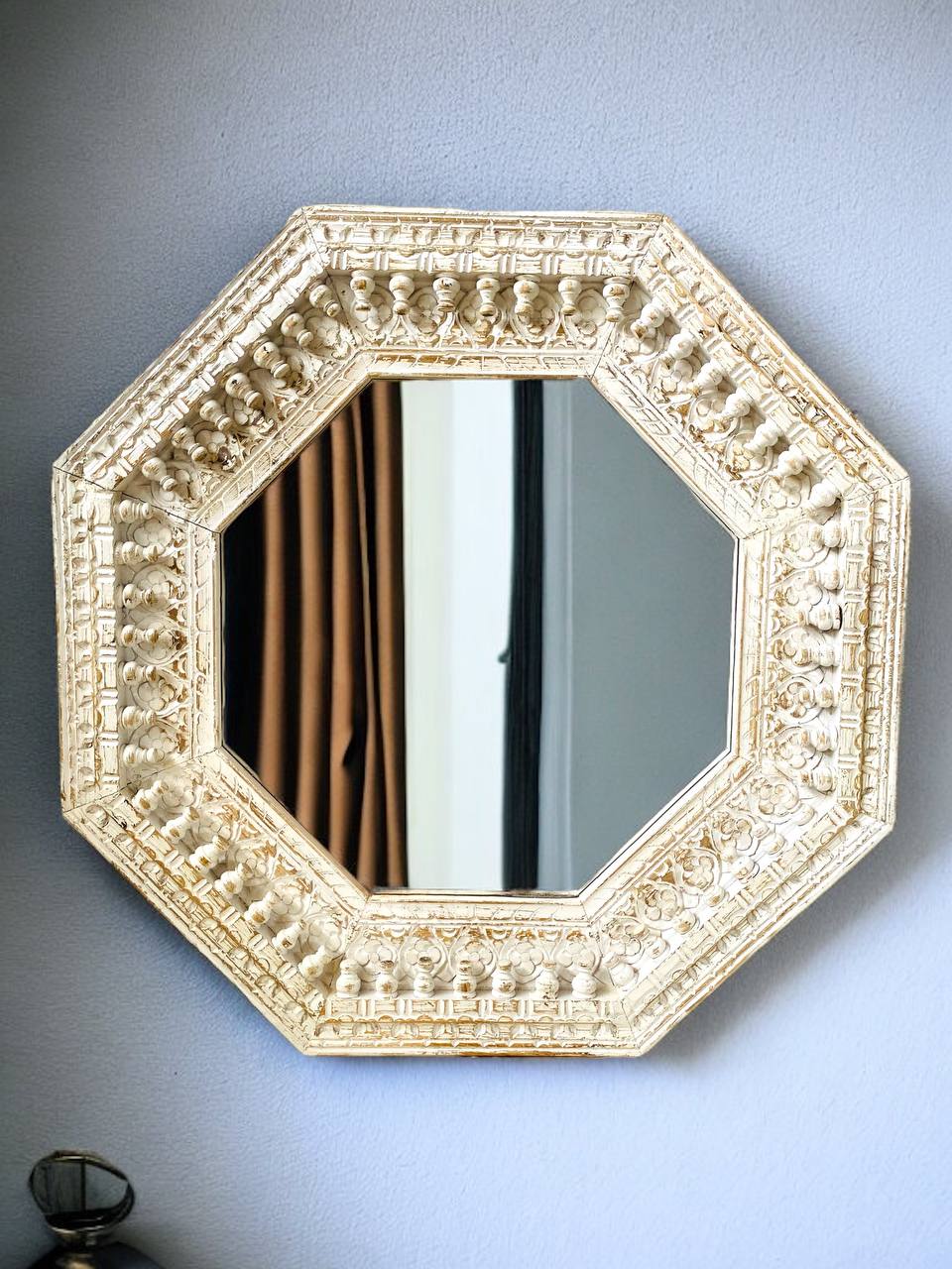 Espejo Octagonal de Diseño Vintage