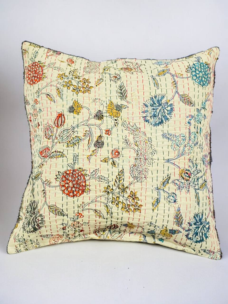 Forro para Cojín Kantha- (40cm x 40 cm)