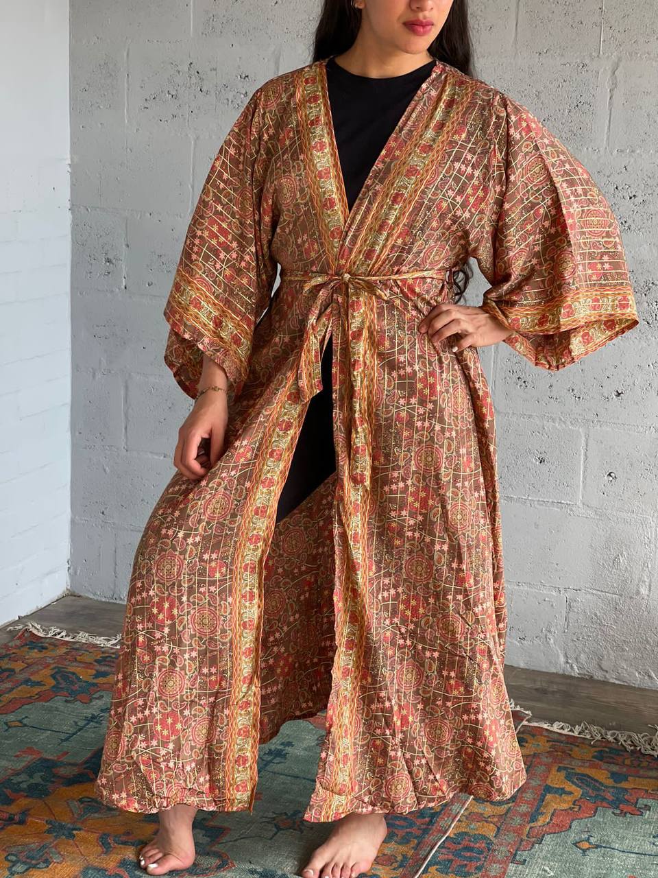 Kimono Oasis de Seda