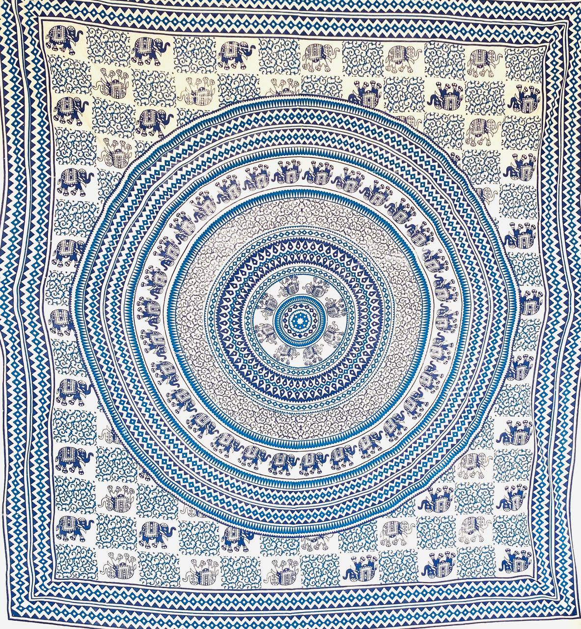 Mandala, Mantel , Multiusos  Multiusos con flecos 2,10cm x 2,40cm