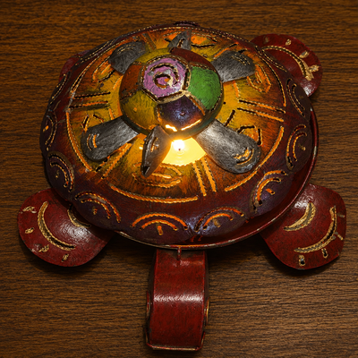 Porta vela Decorativa en Metal - BOUTIQUEDELAINDIAENCOLOMBIA