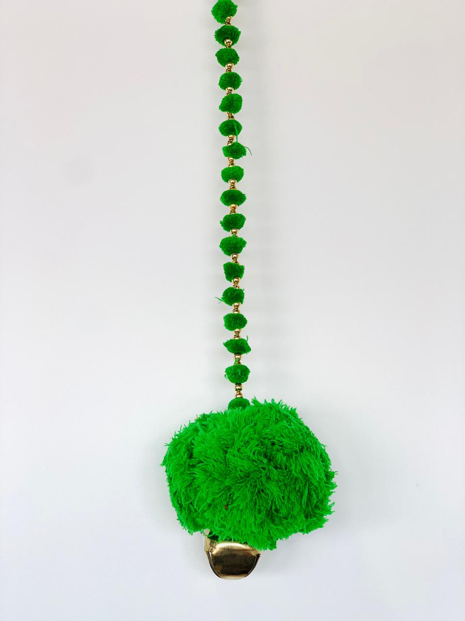 Colgante de pompom cascabel grande