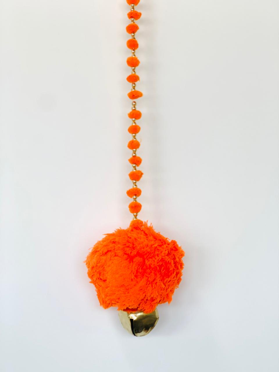Colgante de pompom cascabel grande